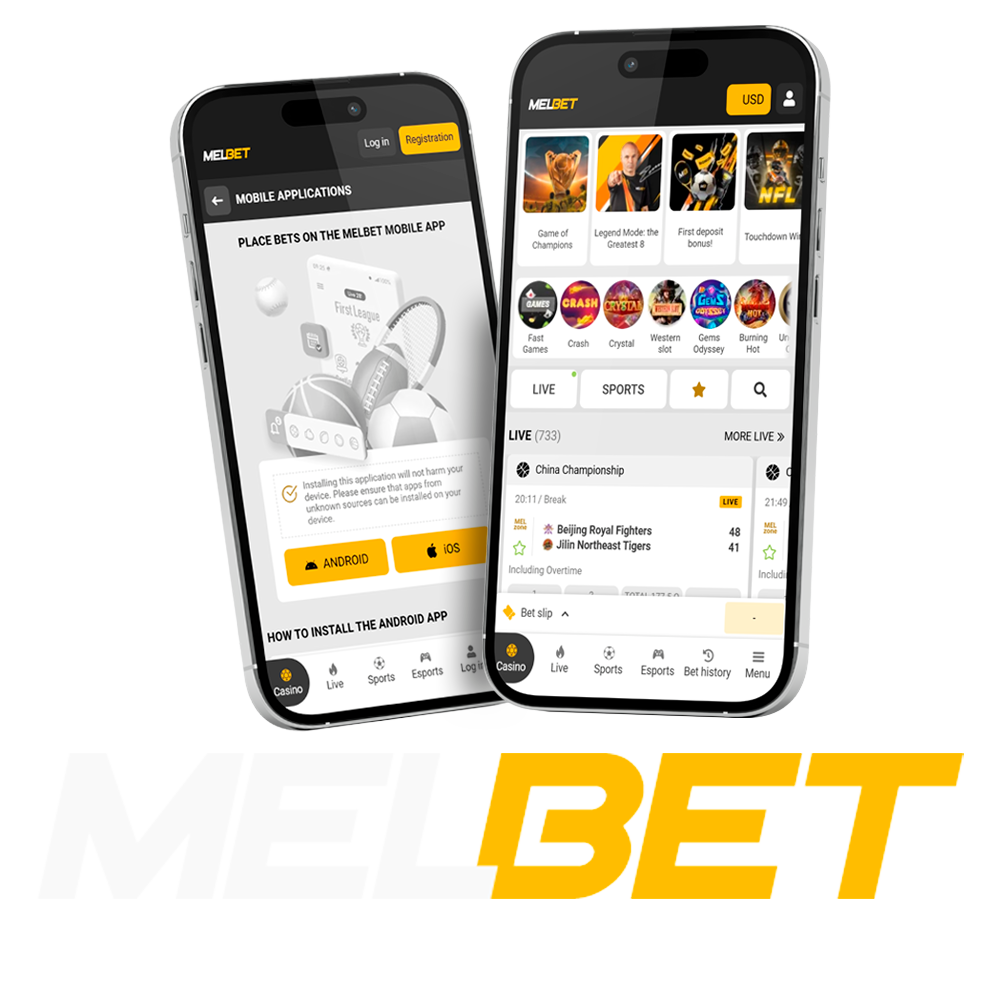 Download official Melbet app for Android and iOS.