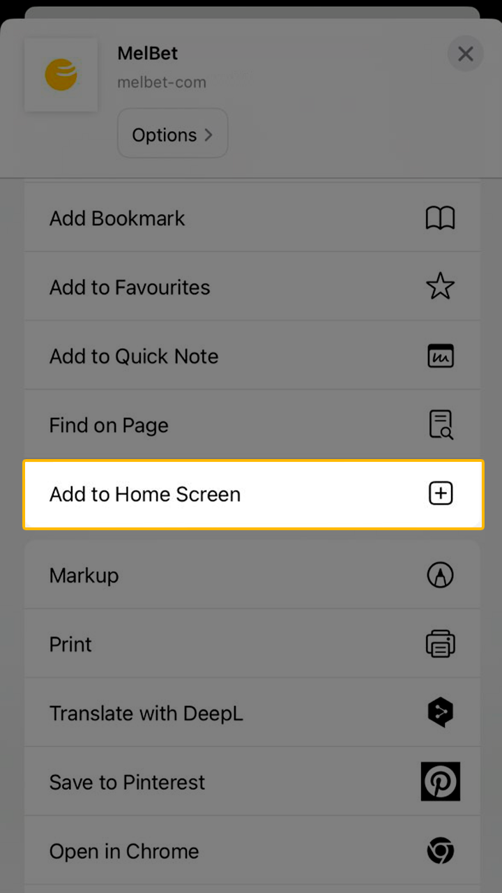 Install Melbet PWA for fast mobile access.