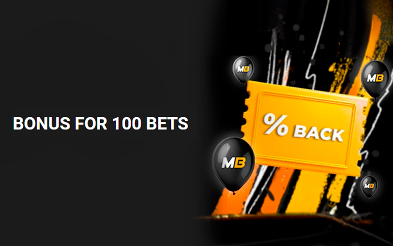 Get a special reward after completing 100 Melbet bets.