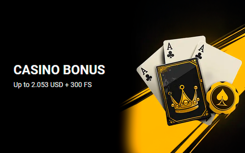 Huge Melbet casino welcome package with many free spins.