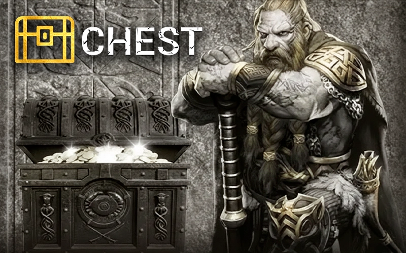 Open the lucky chest to find hidden Melbet rewards.