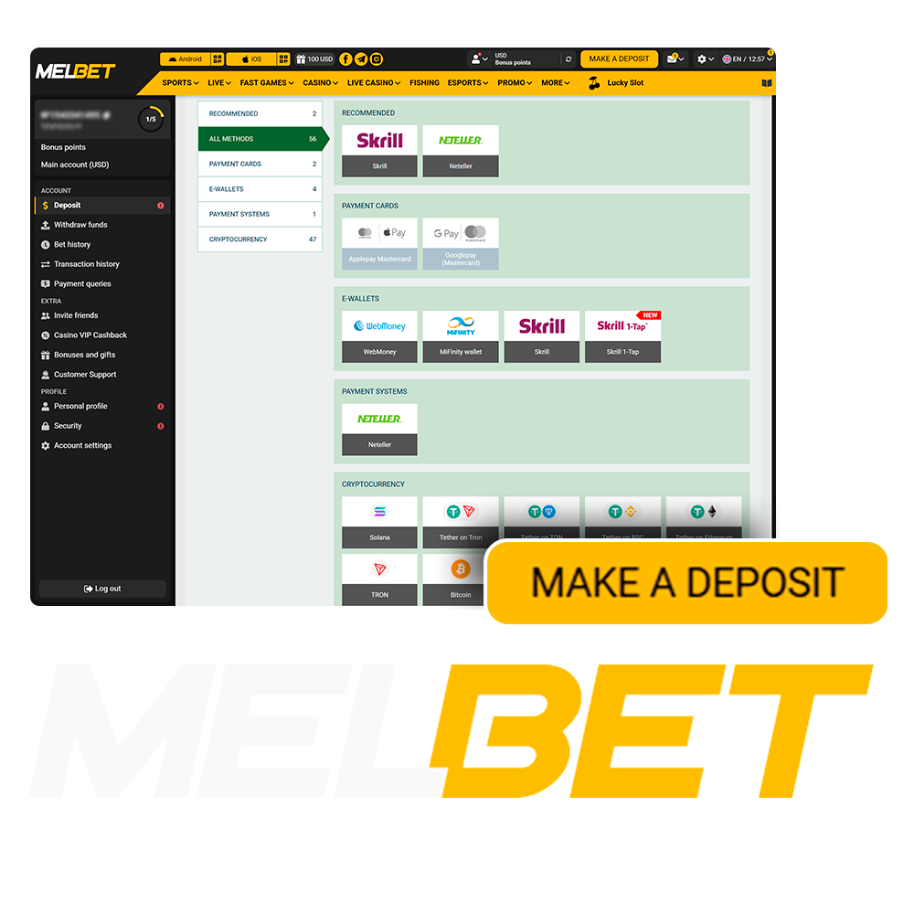Learn how to fund your Melbet account easily.