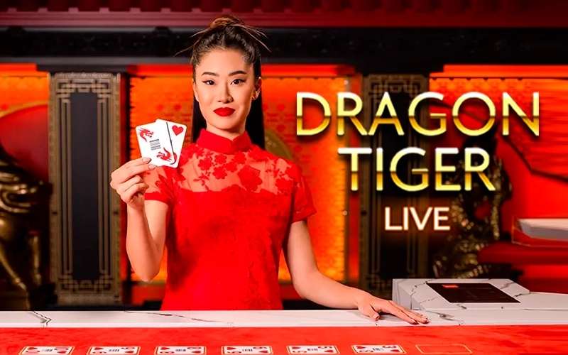 Play fast-paced Dragon Tiger live at Melbet.