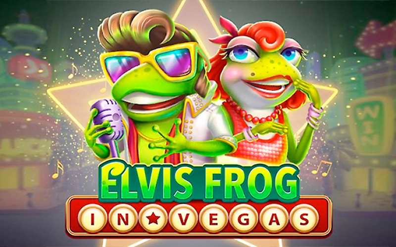 Party with Elvis Frog in Vegas at Melbet.