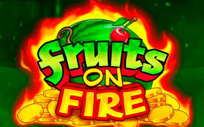 Classic Fruits on Fire slot available at Melbet.