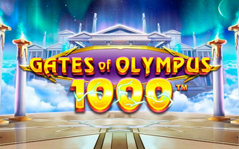 Play Gates of Olympus 1000 on Melbet site.
