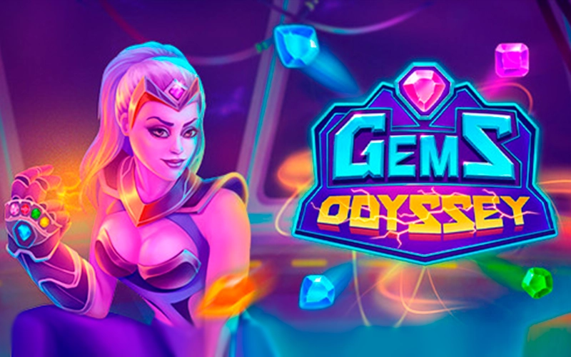 Match sparkling jewels in Gems Odyssey at Melbet.