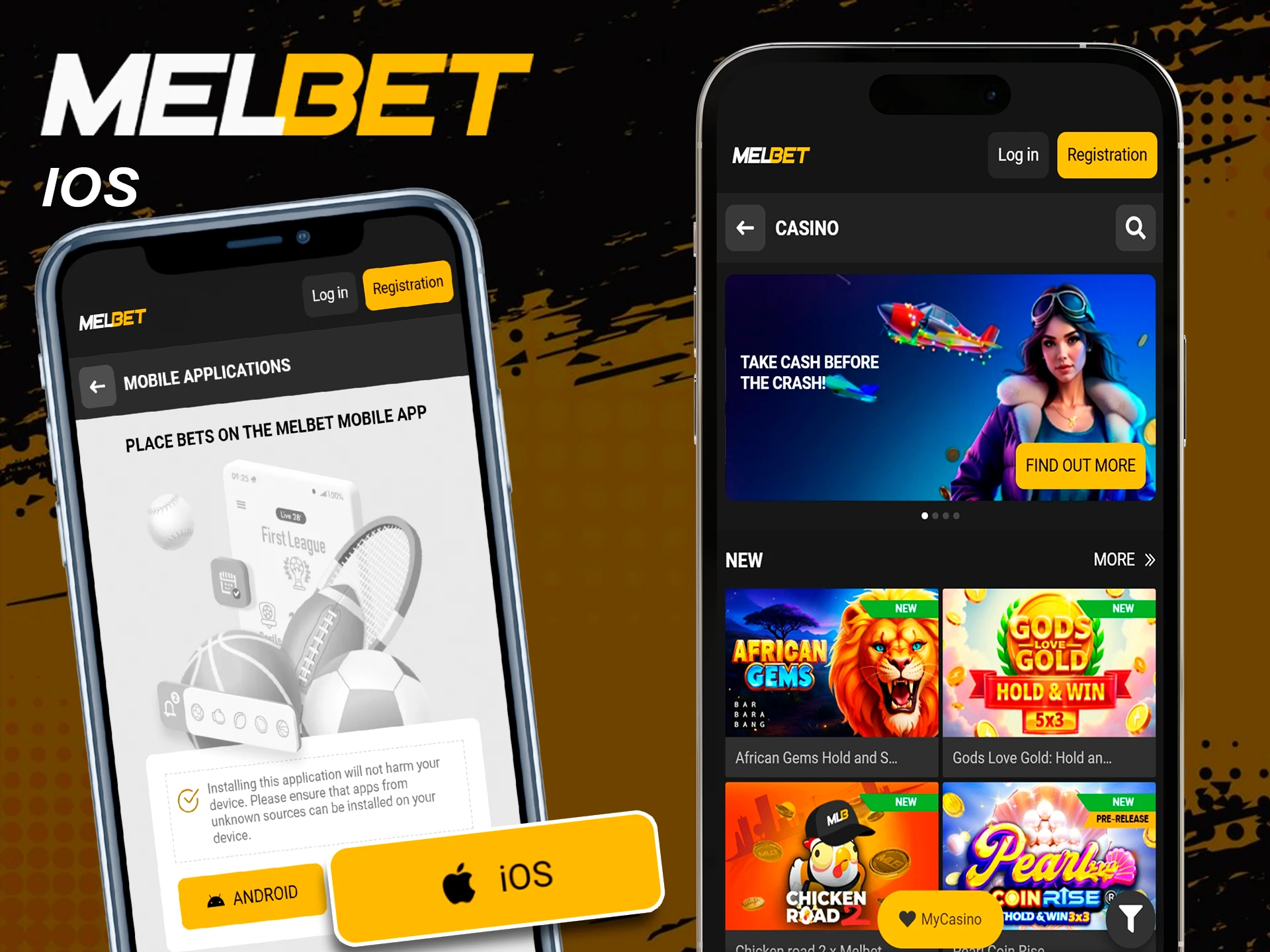 Get the Melbet mobile app for iPhone and iPad.