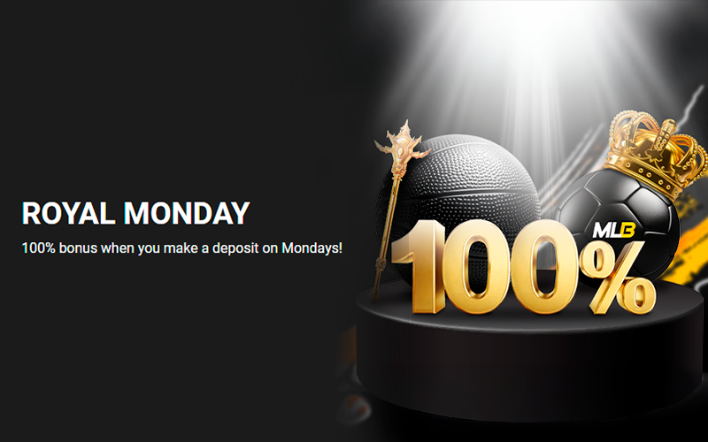 Start your week with a Royal Monday Melbet reload.