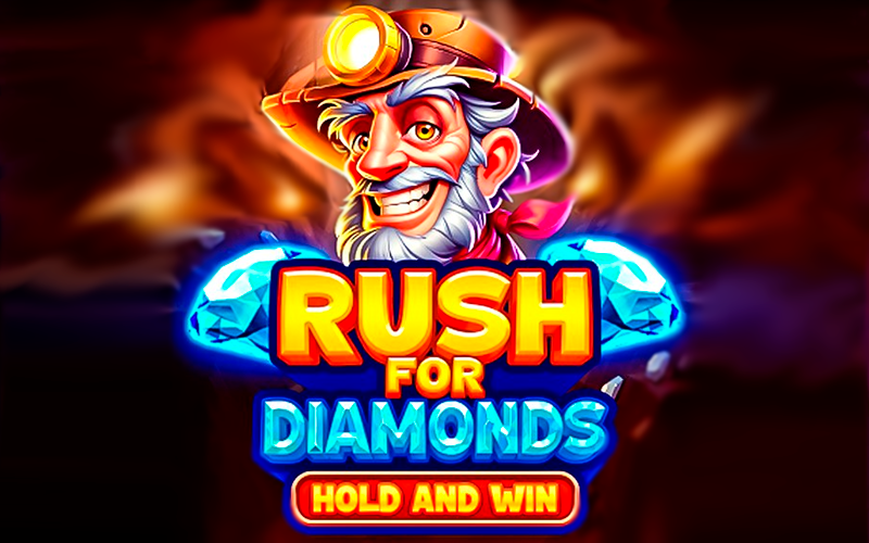 Find precious stones in Rush for Diamonds Melbet.