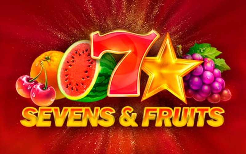 Traditional Sevens and Fruits slot hosted by Melbet.