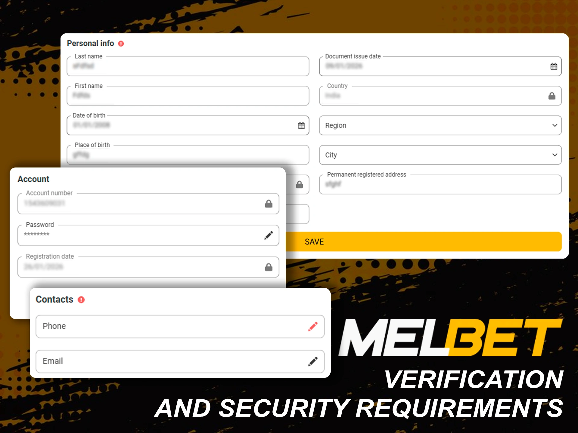 Melbet account verification for secure and fast withdrawals.
